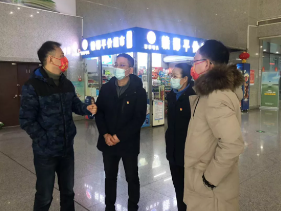 葛威敏督導南昌長途汽車西站春運疫情防控、安全運輸工作