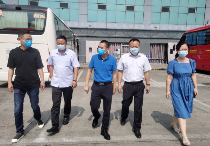 吳隼督查徐坊客運(yùn)站疫情防控、安全生產(chǎn)及文明創(chuàng)建等工作
