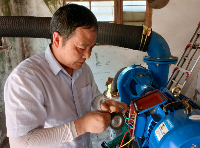 長運物業(yè)商城分公司京山部增設抽水泵