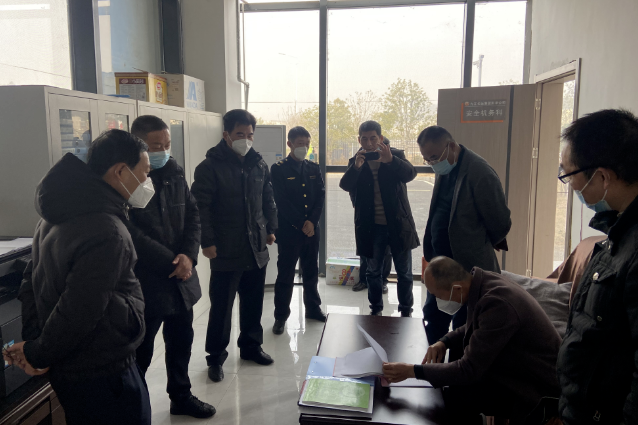 市交通局領導督導彭澤公司春運安全工作