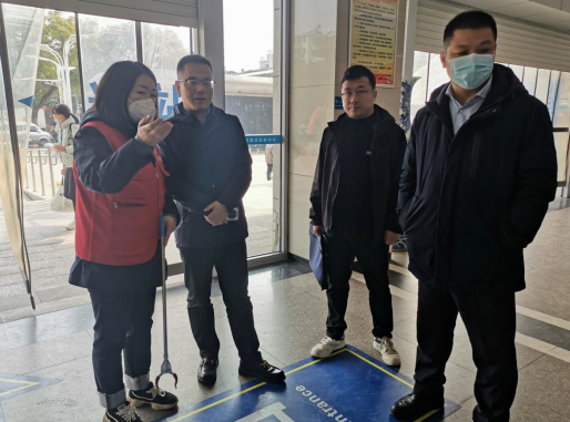 都市城際公交：南昌交投集團(tuán)交叉檢查組督導(dǎo)徐坊客運(yùn)站安全生產(chǎn)、文明創(chuàng)建工作