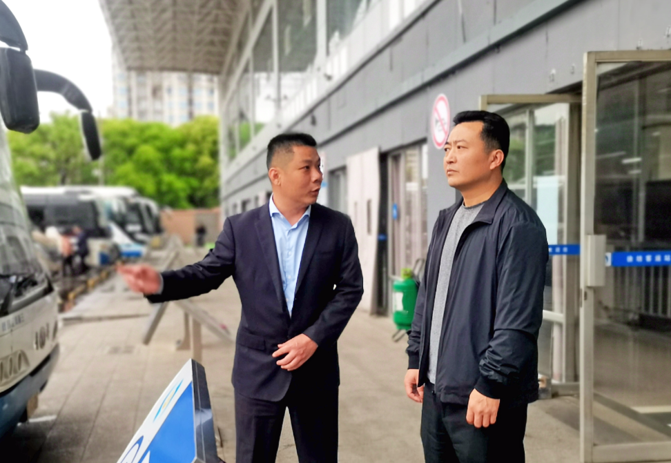 王曉督導徐坊客運站“五一”節(jié)前安全生產(chǎn)準備工作