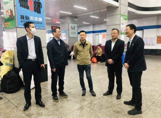 黃俊深入南昌地區(qū)基層單位督查作風(fēng)建設(shè)、廉潔自律及安全生產(chǎn)等工作