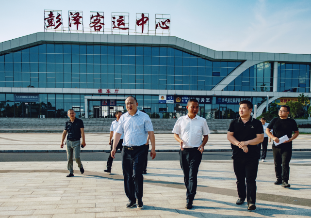 九江長運 彭澤縣縣委書記歐陽明華調(diào)研彭澤公司創(chuàng)文工作