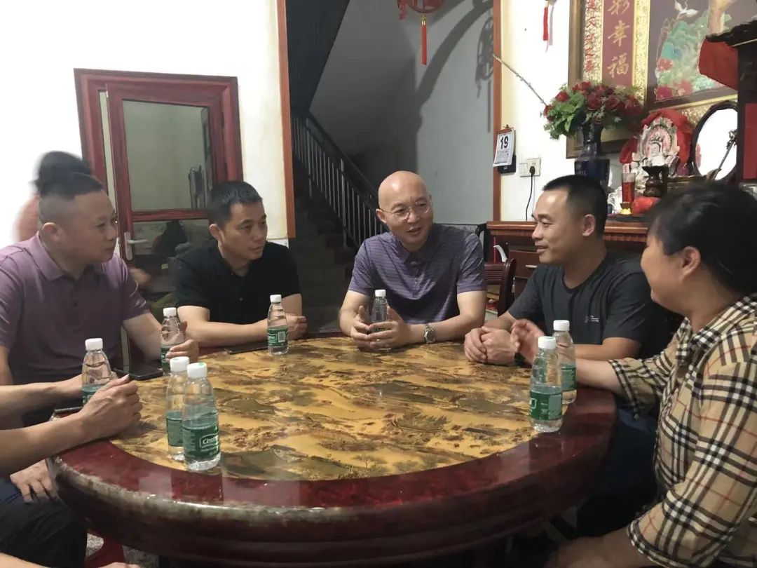 吉安公司 談心家訪 共筑平安防線