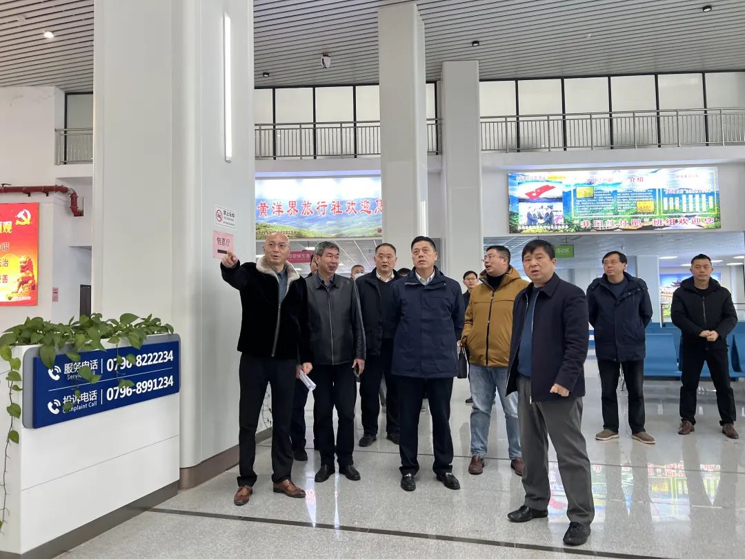 吉安公司 省交通運輸廳領(lǐng)導(dǎo)督導(dǎo)吉安公司春運工作