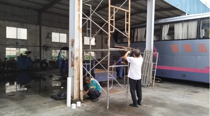 九江長運(yùn):修理公司應(yīng)對惡劣天氣排除安全隱患