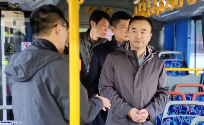 劉磊、占梁一行赴馬鞍山長客調(diào)研